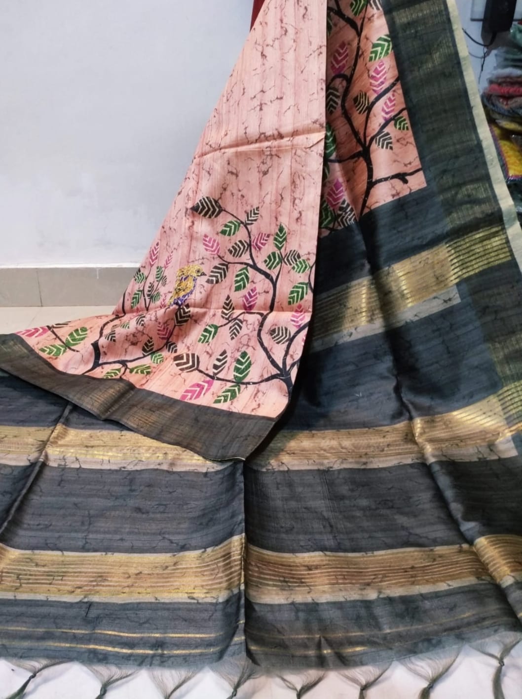 Buy White Sarees for Women by Indie Picks Online | Ajio.com