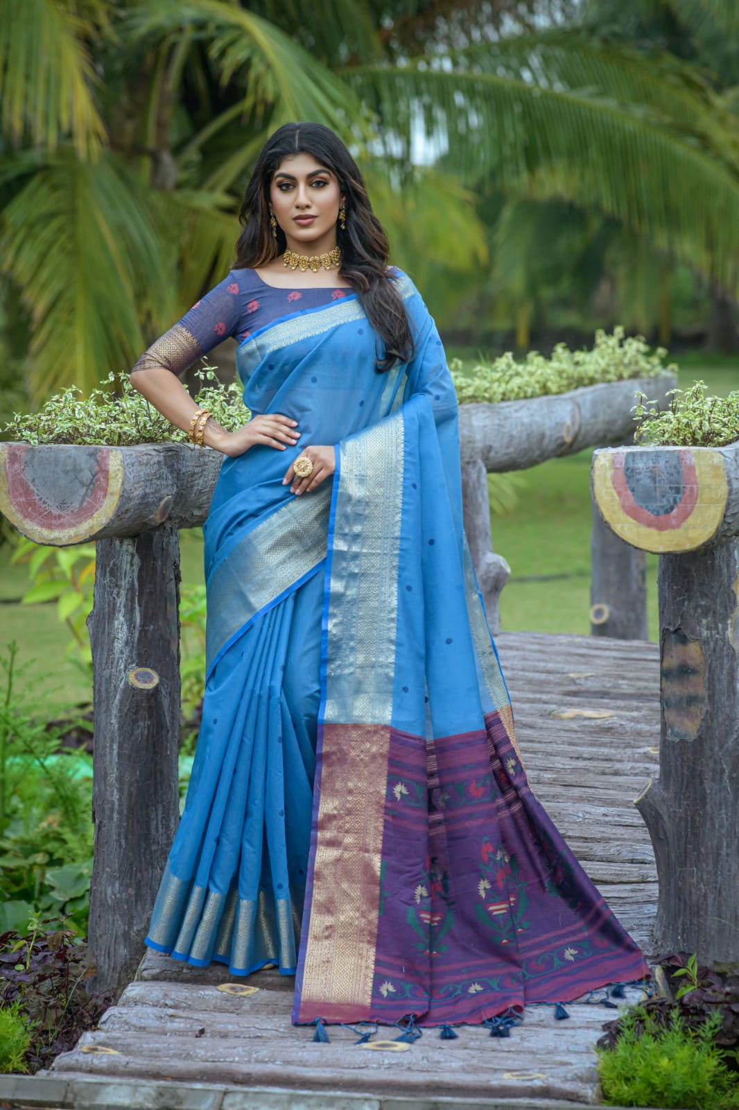 MANISHA SILK WEAVES Pure Linen By Linen 120 Count Machine Embroidery Saree  in Siddipet at best price by Selvam Textiles - Justdial