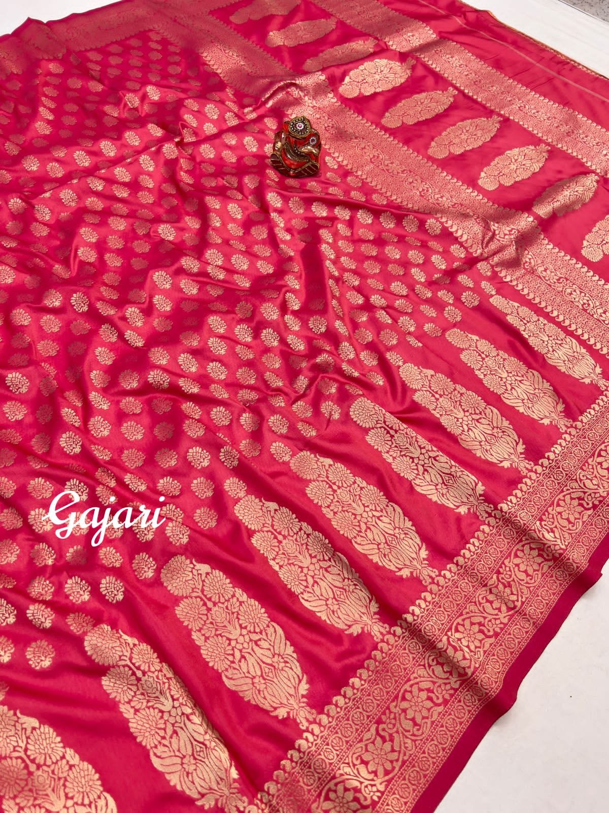 Excusive Gloden Weaving Silk Saree (2)