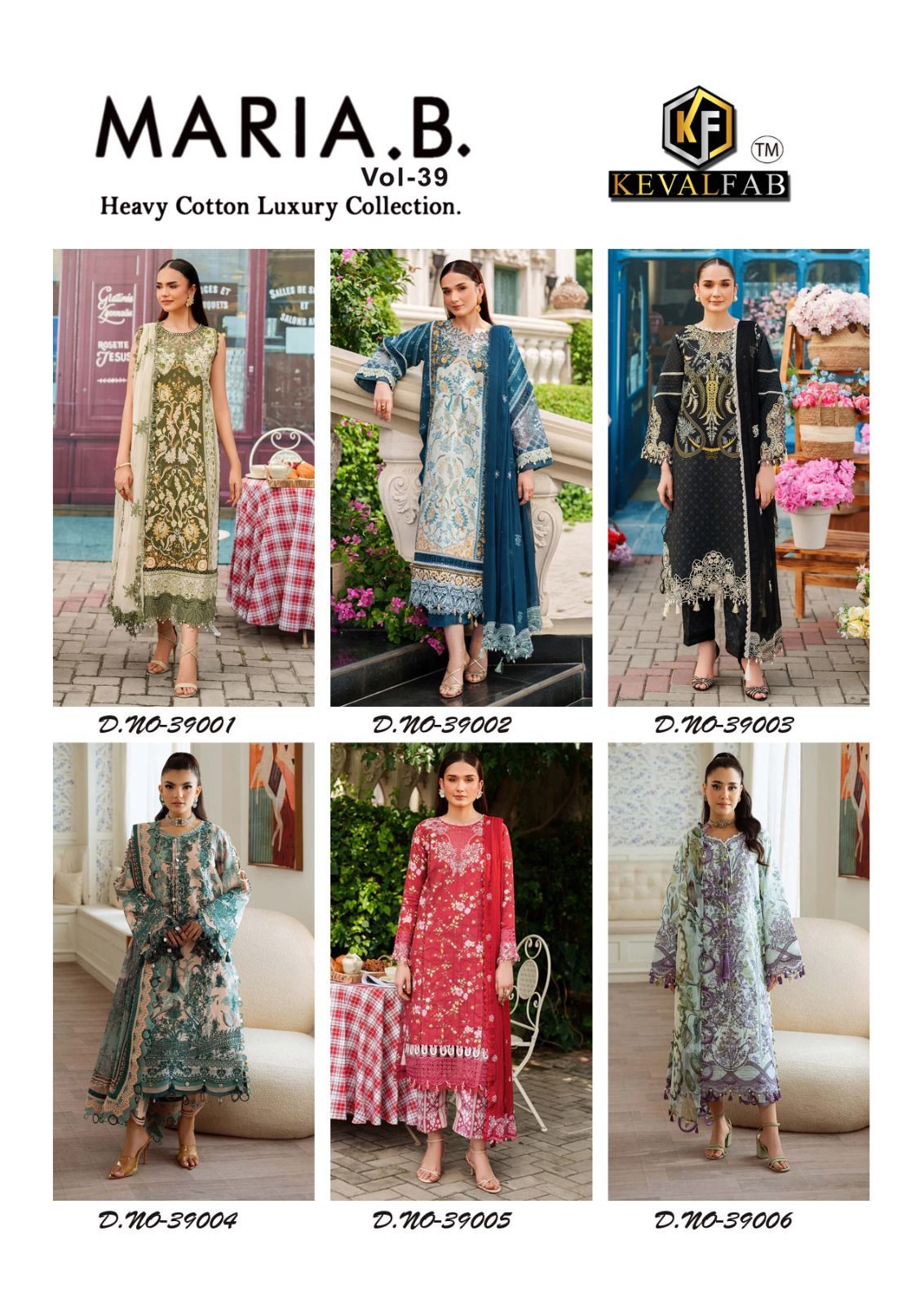 Keval Fab Maria B Karachi Cotton Pakistani Suit (2)