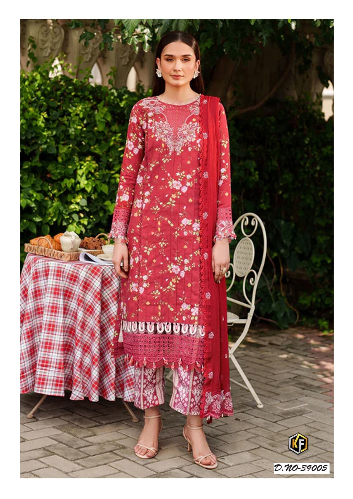 Keval Fab Maria B Karachi Cotton Pakistani Suit (3)