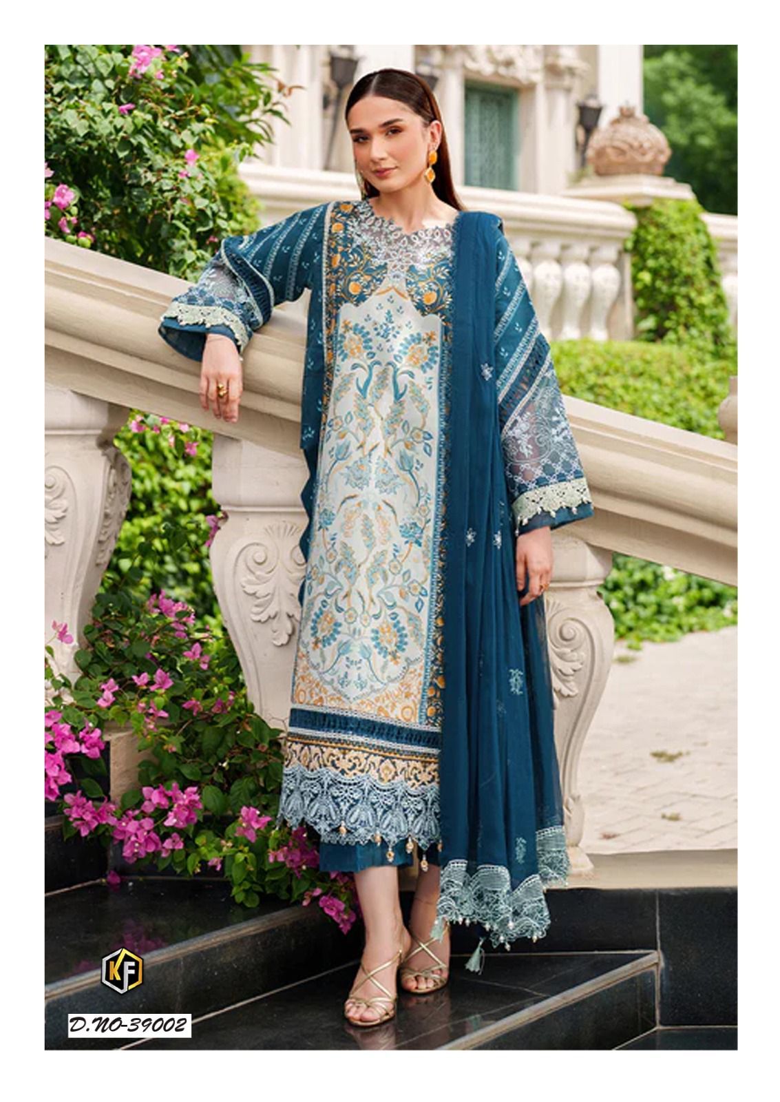 Keval Fab Maria B Karachi Cotton Pakistani Suit (5)