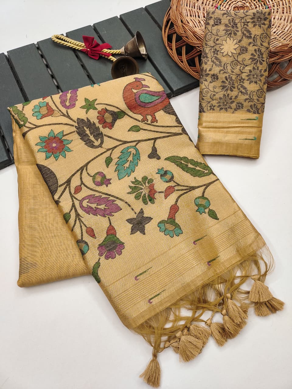 Premium Soft Moga Cotton Paithani Saree (3)