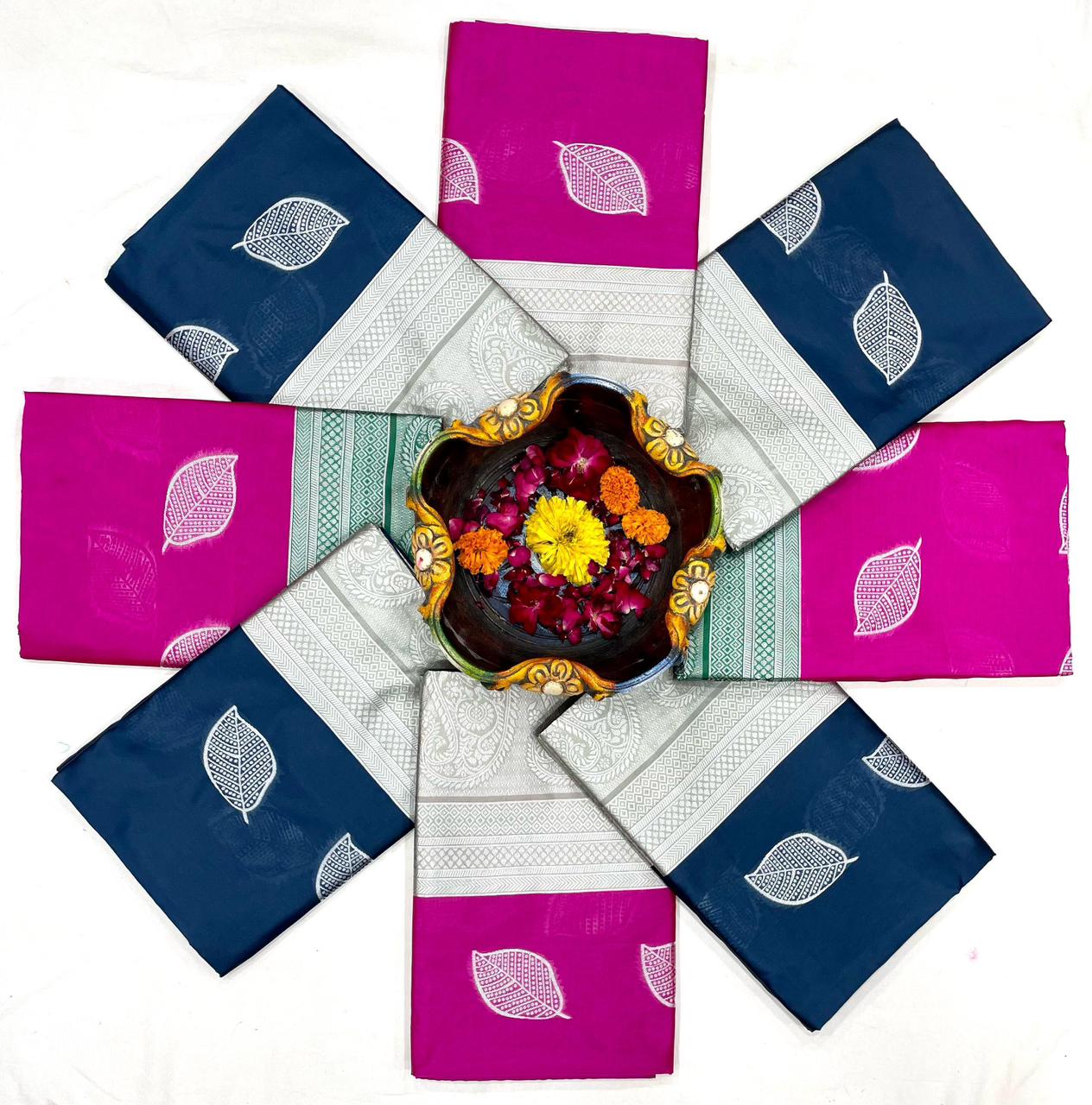 Soft Silk All Over Jacquard Work Saree (2)