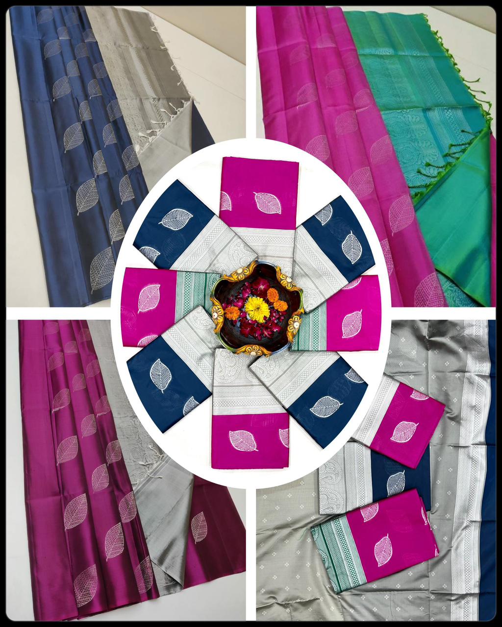 Soft Silk All Over Jacquard Work Saree (3)