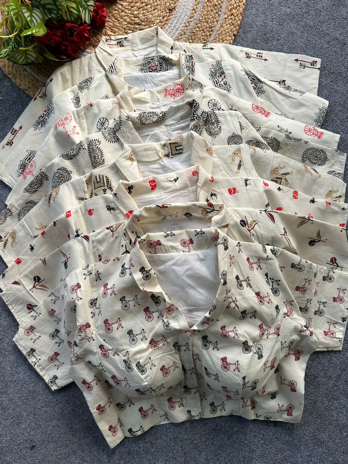 Magic Cotton Collar Blouse (4)