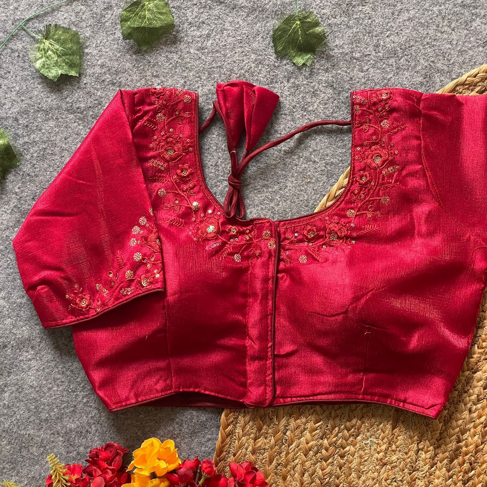 Phontam Silk Readymade Blouse (2)