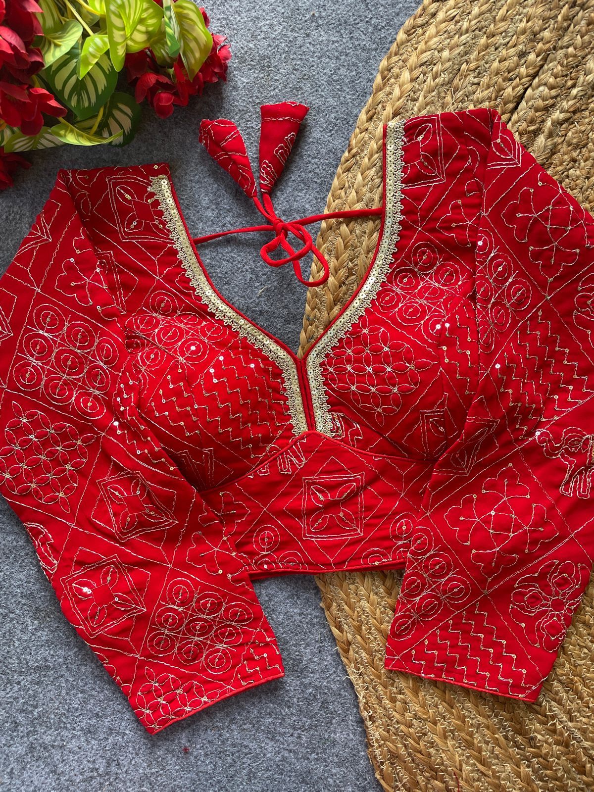 Premium Gujarat work Blouse (2)