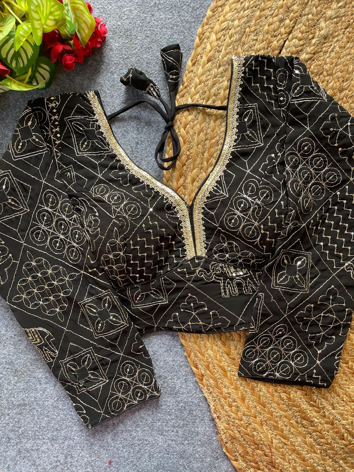 Premium Gujarat work Blouse (6)