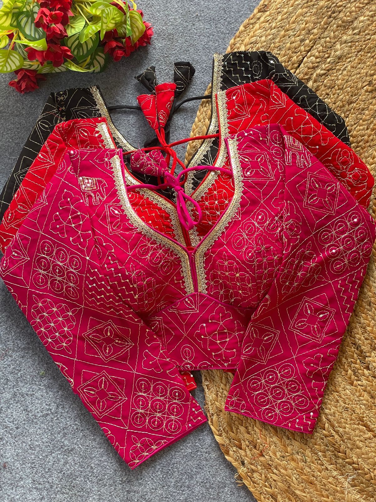 Premium Gujarat work Blouse (8)