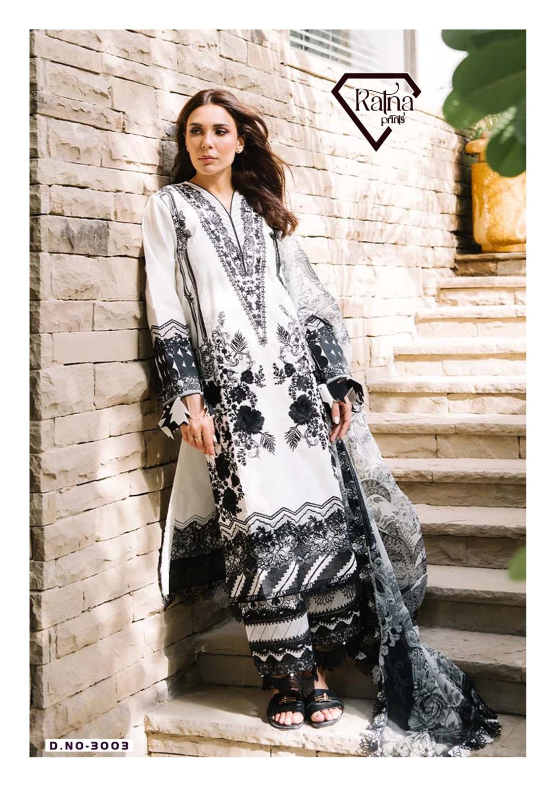 Ratna Print Qalamkar Vol 1 Lawn Cotton Pakistani Suit (6)