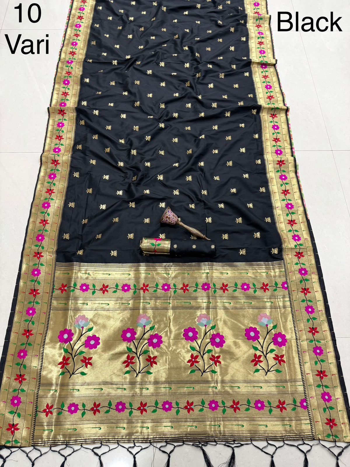 Pure Soft Kanchivaram Paithani Silk Saree Wholesale Price (13)