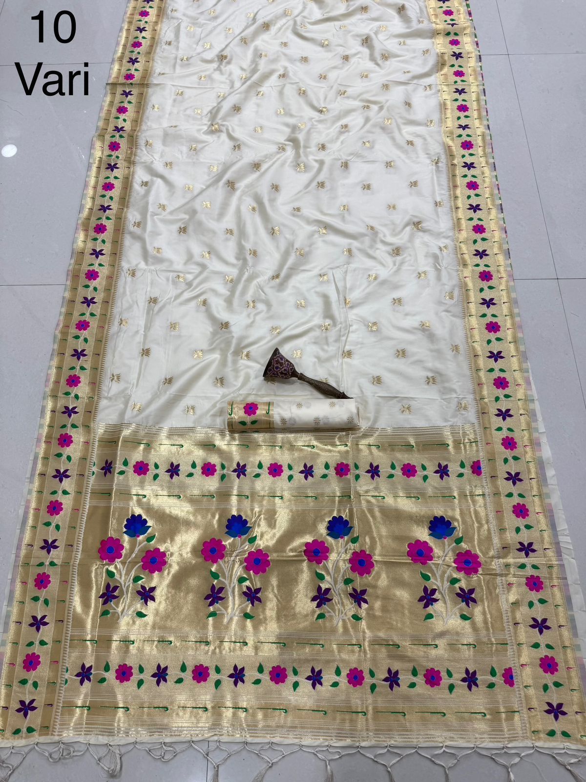 Pure Soft Kanchivaram Paithani Silk Saree Wholesale Price (16)