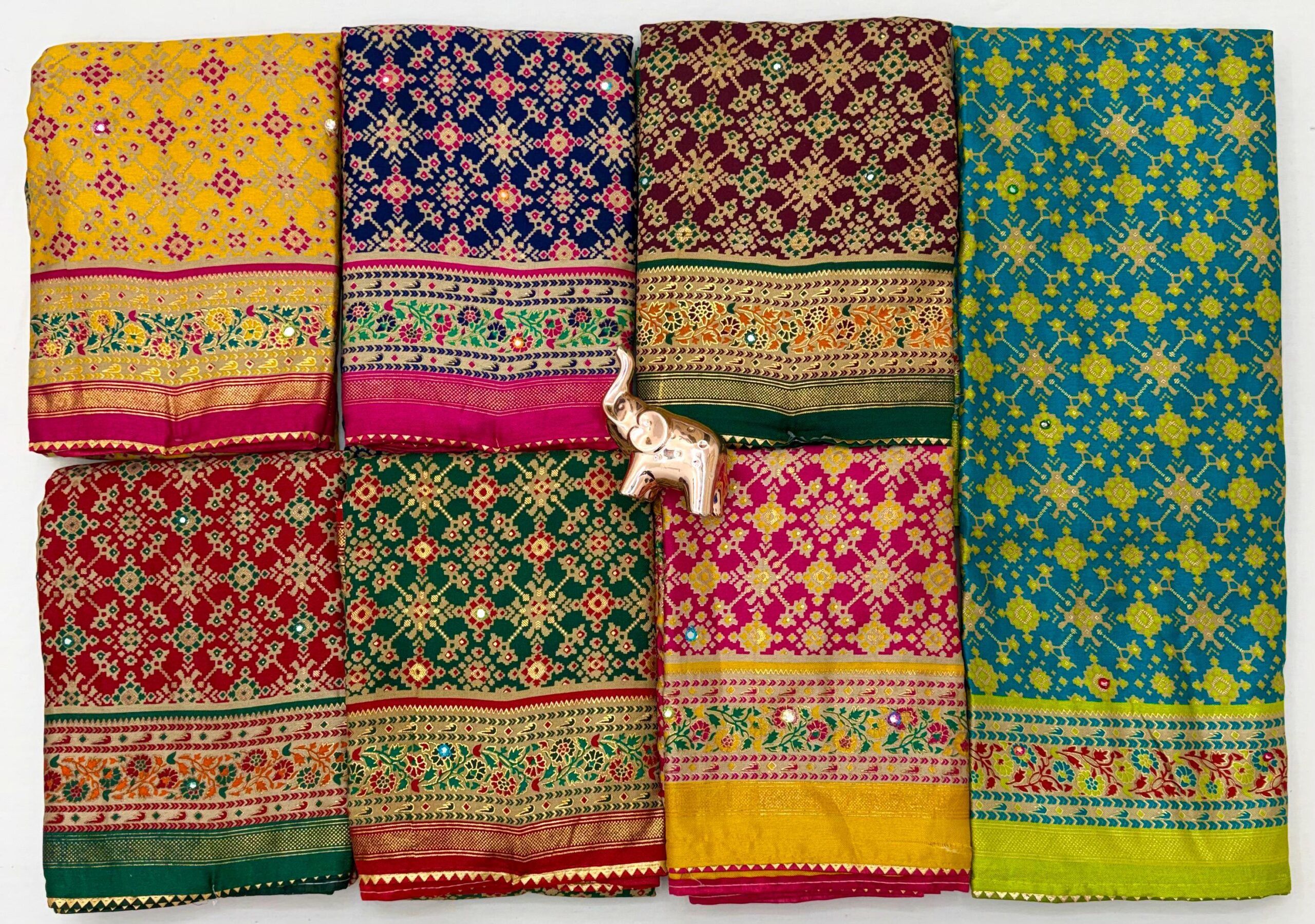 Soft Pashmina Silk Printed Saree With Patola Border (15)