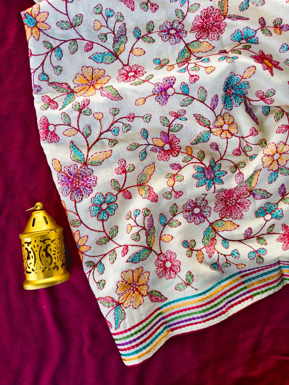 Pure Original Tussar Cotton Saree (4)