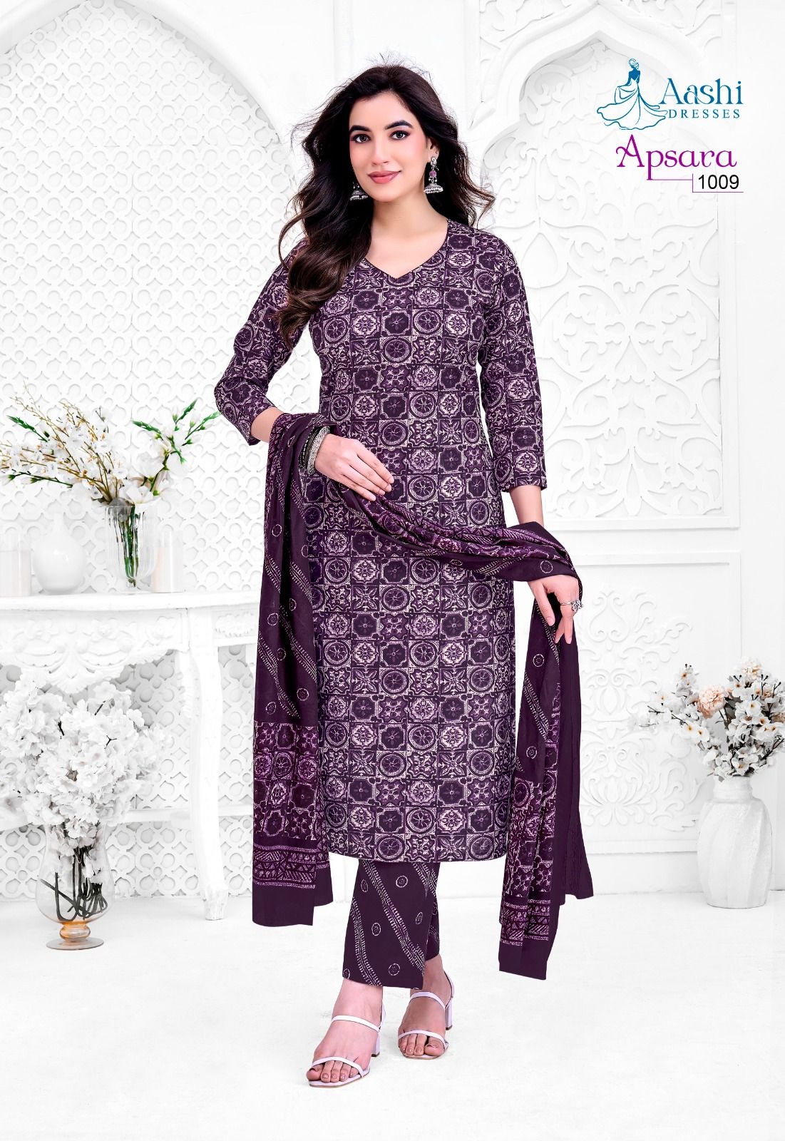 Aashi Dresses Apsara Vol 1 Pure Printed Cotton Dress Materials (1)