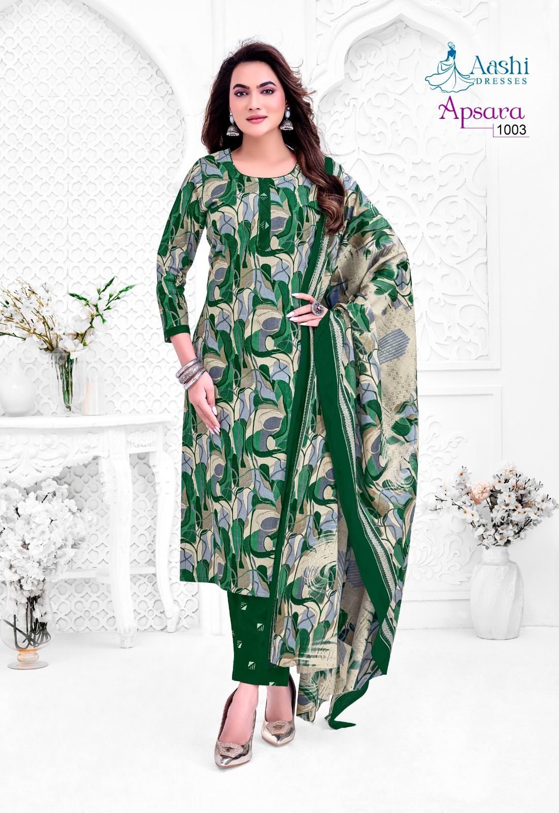 Aashi Dresses Apsara Vol 1 Pure Printed Cotton Dress Materials (14)