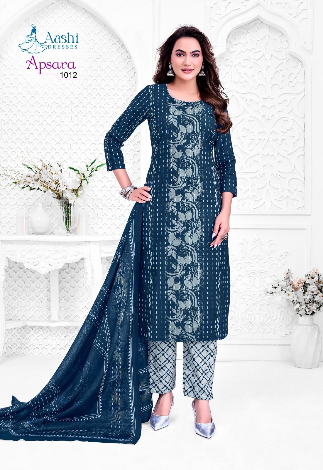 Aashi Dresses Apsara Vol 1 Pure Printed Cotton Dress Materials (5)