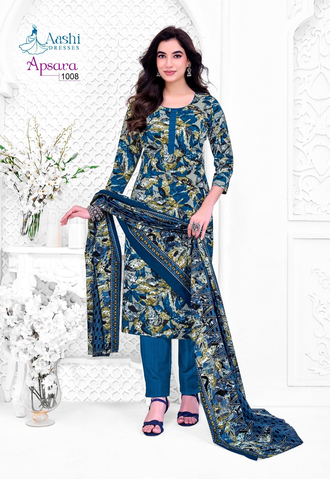 Aashi Dresses Apsara Vol 1 Pure Printed Cotton Dress Materials (6)