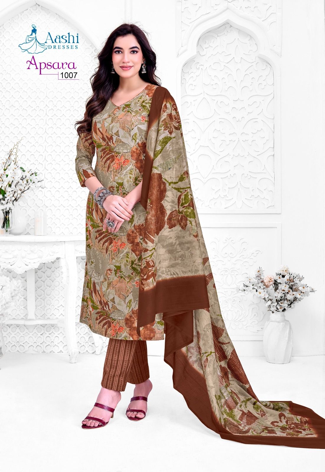 Aashi Dresses Apsara Vol 1 Pure Printed Cotton Dress Materials (9)