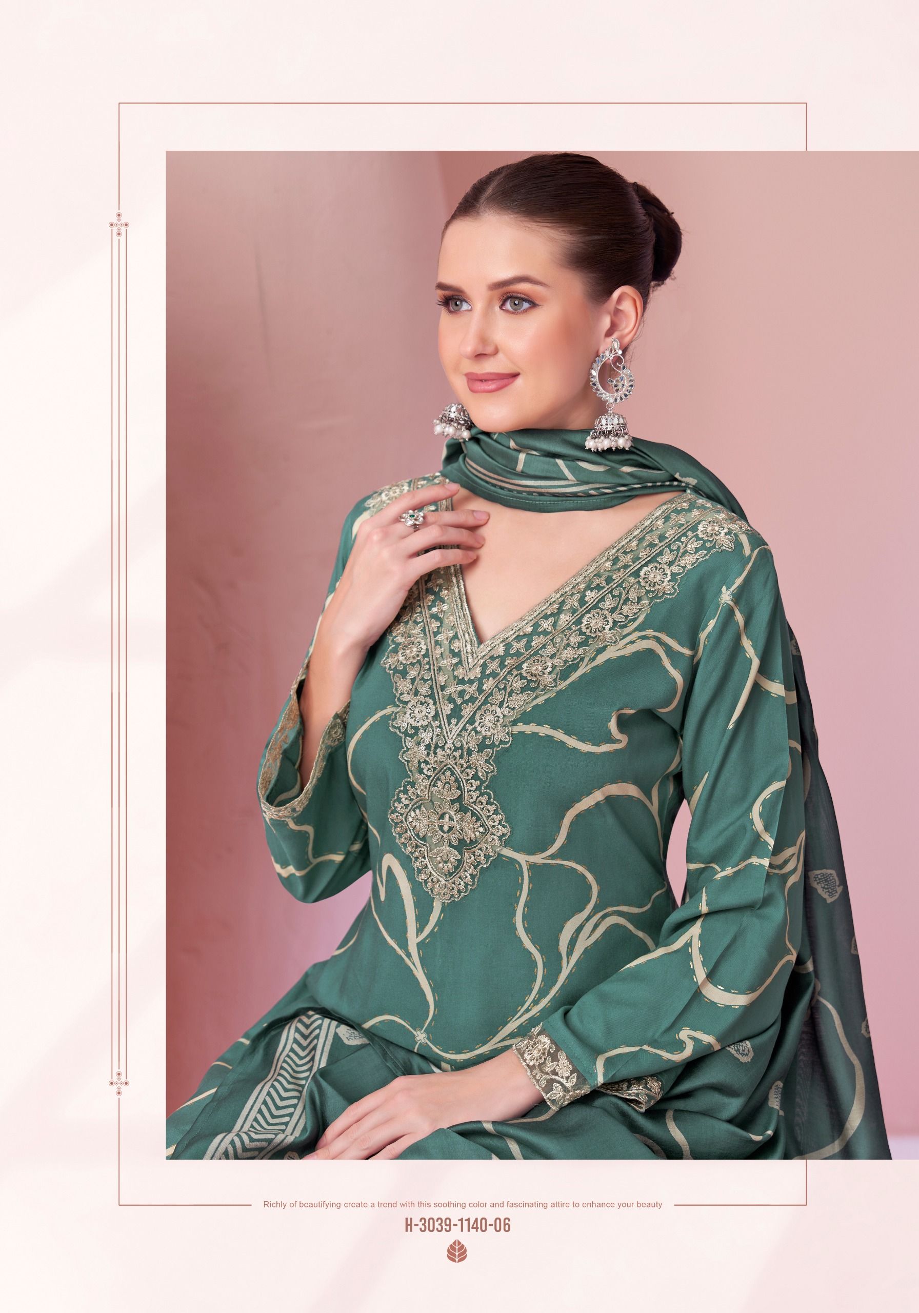 Alok Suit Jade Bagh Viscose Rayon Dress Materials (3)