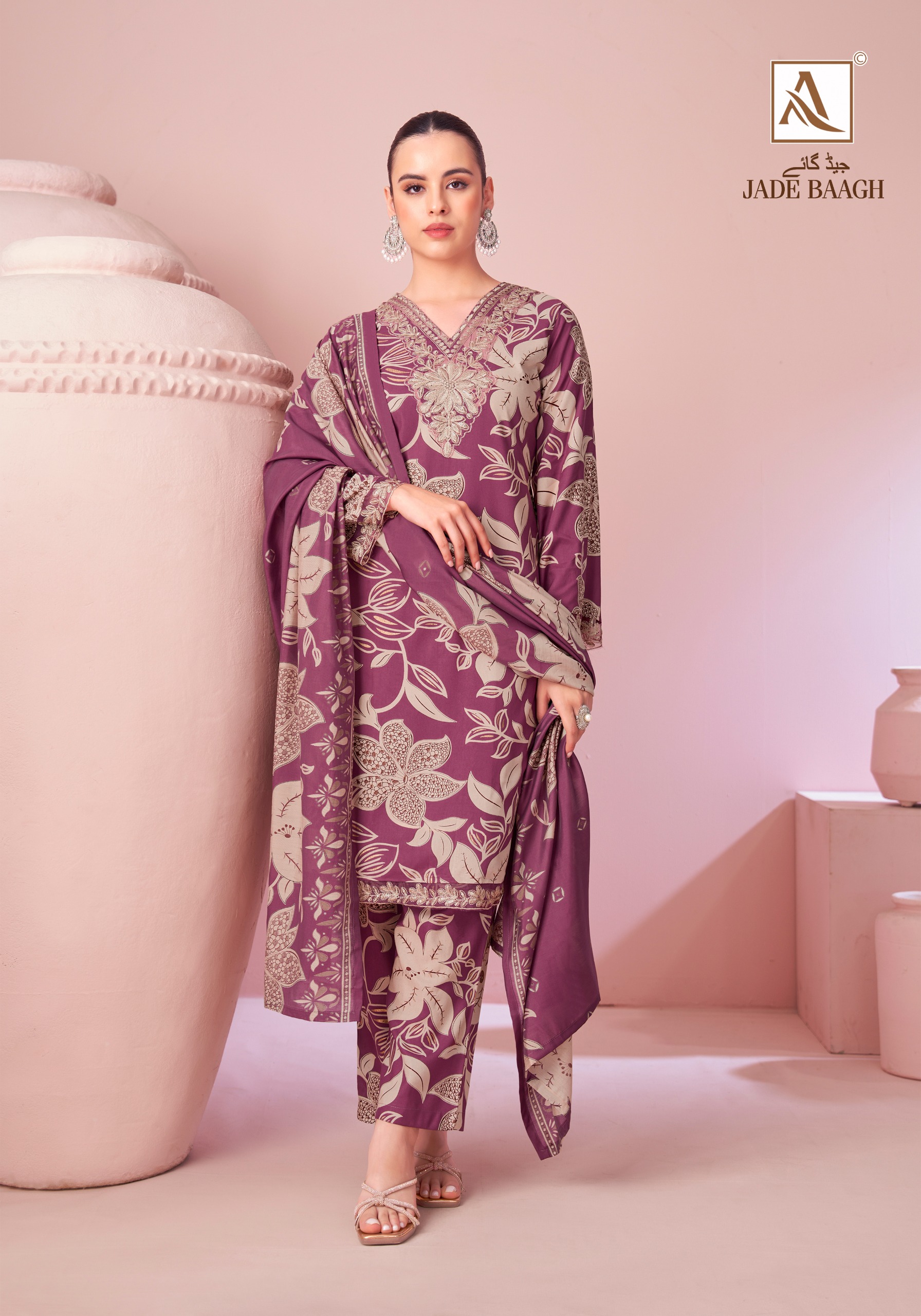 Alok Suit Jade Bagh Viscose Rayon Dress Materials (6)
