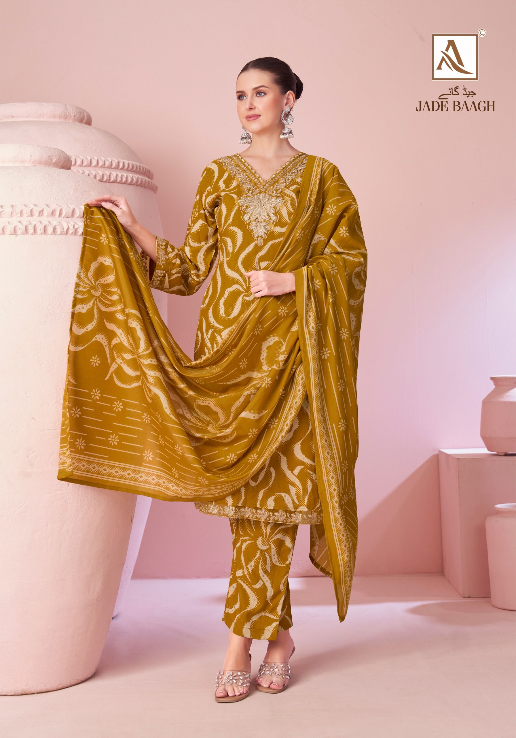 Alok Suit Jade Bagh Viscose Rayon Dress Materials (9)