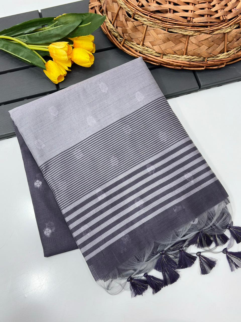 Premium Khadi Raw Silk Saree Wholesale Price (10)