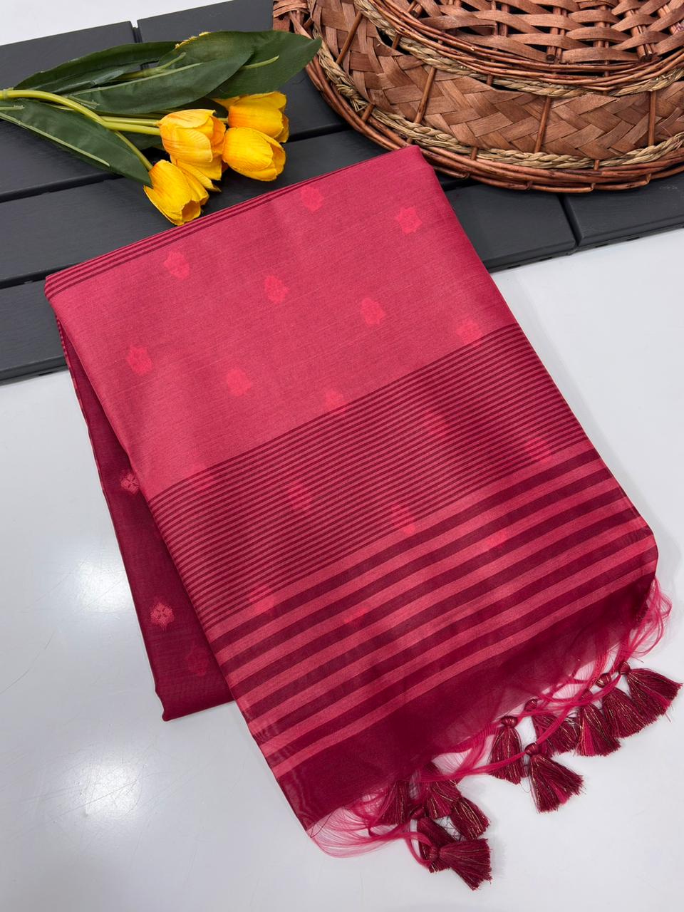 Premium Khadi Raw Silk Saree Wholesale Price (16)